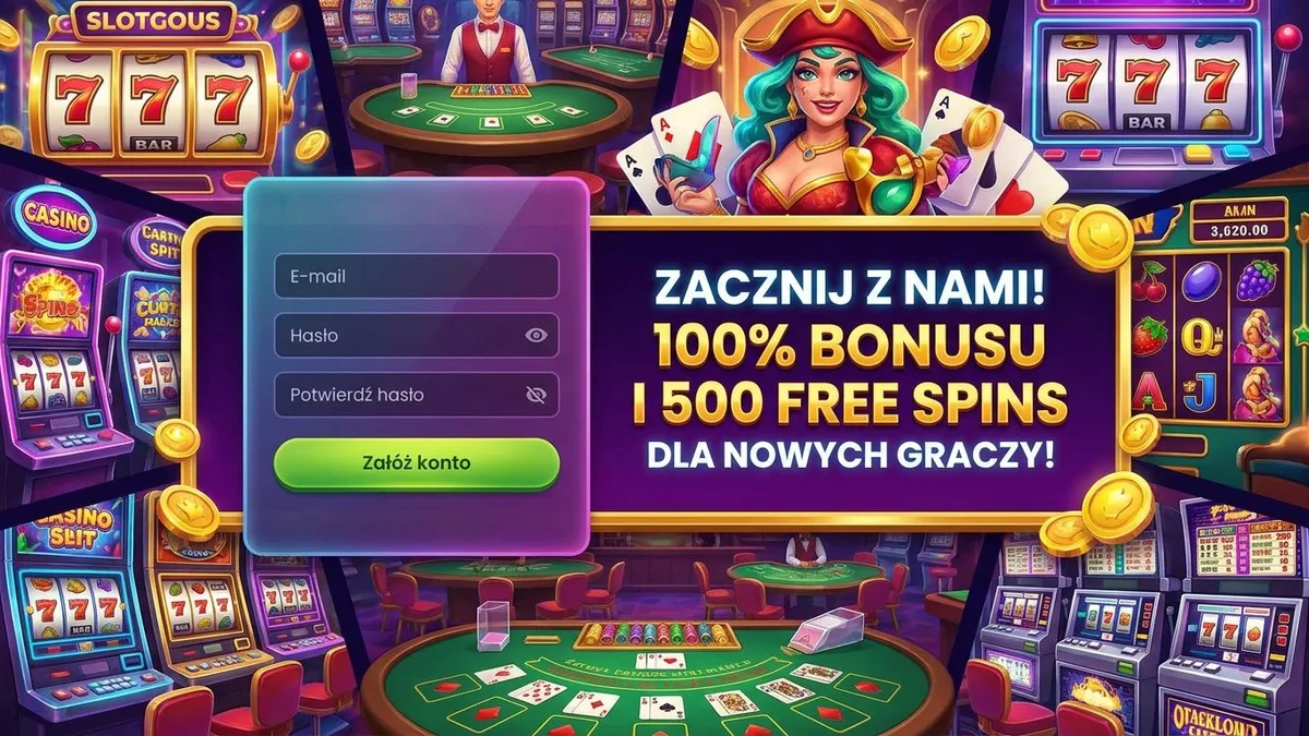 Rejestracja z bonusem